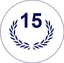 Over 15 years of experience